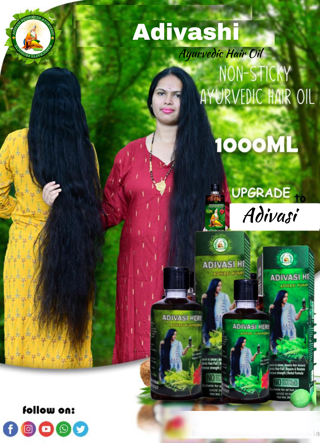 ADIVASI HERBAL HAIR OIL
