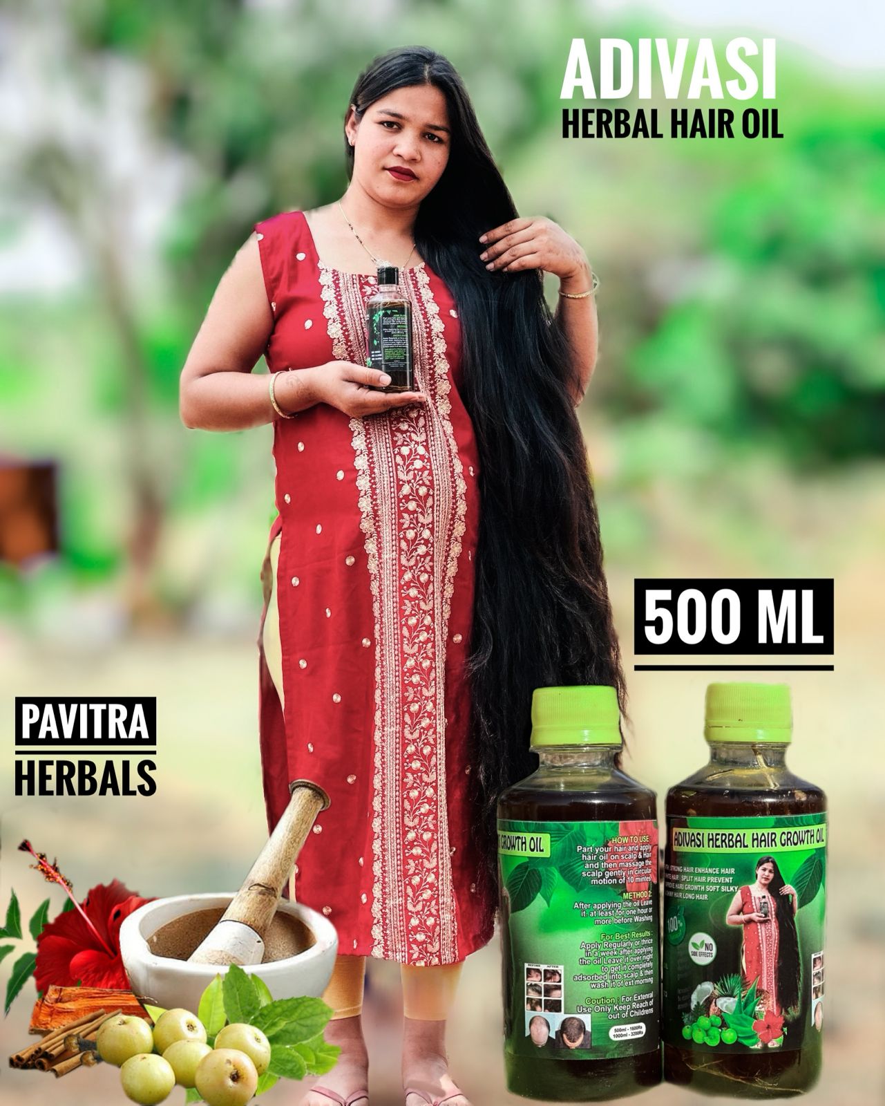 ADIVASI HERBAL HAIR OIL